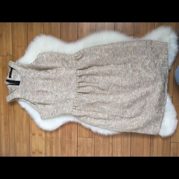 [zara] exposes zip tulip sheath dress XS #5 - Picture 1 of 3